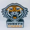 West Tigers NRL LED Light Box Sign - Bar, Mancave or Garage - Football - Rugby