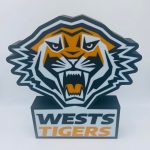 West Tigers NRL LED Light Box Sign - Bar, Mancave or Garage - Football - Rugby
