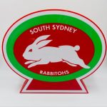 South Sydney Rabbitohs NRL LED Sign Light - Bar, Mancave & Garage Sign