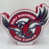 Manly Warringah Sea Eagles NRL LED Sign Light - Bar, Mancave & Garage Sign