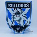 Canterbury Bankstown Bulldogs NRL LED Light Box Sign