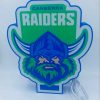 Canberra Raiders NRL LED Light Box Sign - Man Cave or Bar