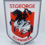 StGeorge Illawarra Dragons NRL LED Light Box Sign- Man Cave, Garage, Bar!