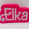 Personalised Barbie Night Lights with your Childs Name - Image 4