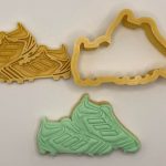 Soccer or Football Boots Cookie Cutter & Stamp - Sugar Cookie - Multiple sizes