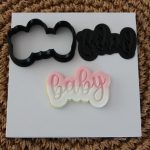 Baby Cookie Cutter & Stamp - Sugar Cookie - Multiple sizes - Baby Shower