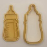 Baby Bottle Cookie Cutter & Stamp - Sugar Cookie - Multiple sizes