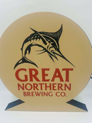 Great Northern Beer USB LED Light Box Sign - Mancave Garage Bar